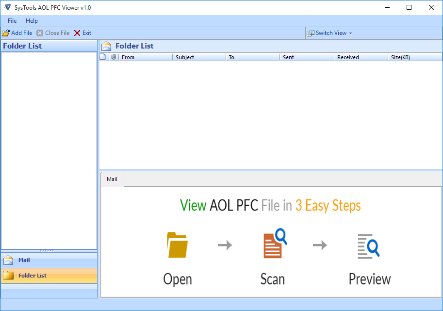 Introduction AOL Email Viewer