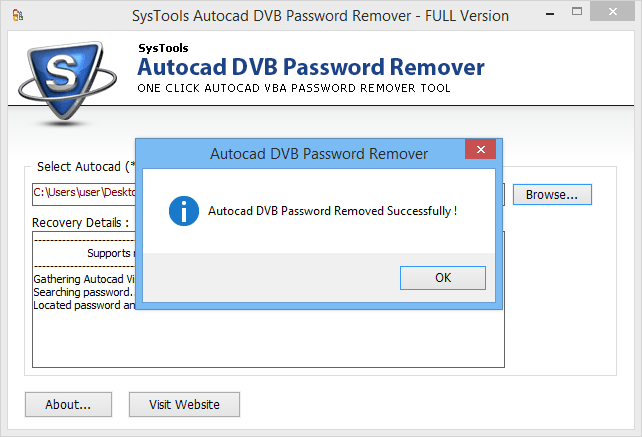 Remove Autocad Password Sucessfully