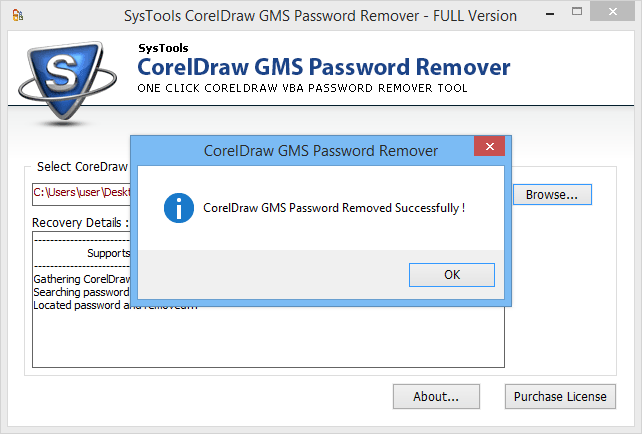 GMS Password Unlock complete
