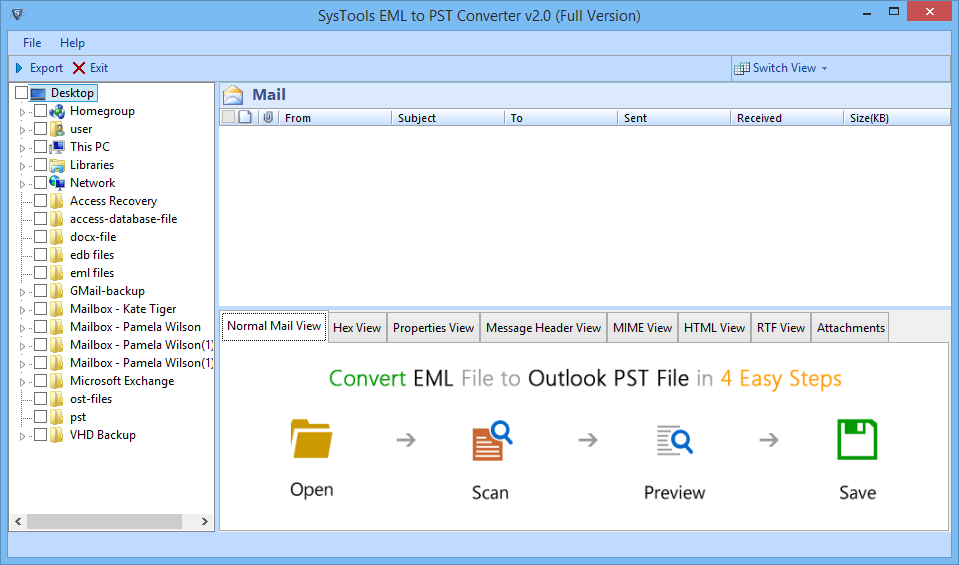 Introduction EML to PST Converter