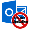 No OLK File Limitation