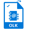 Selective OLK file conversion