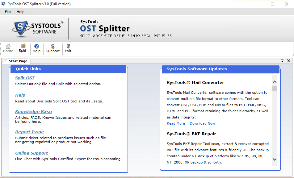 Split Oversized OST File of Outlook